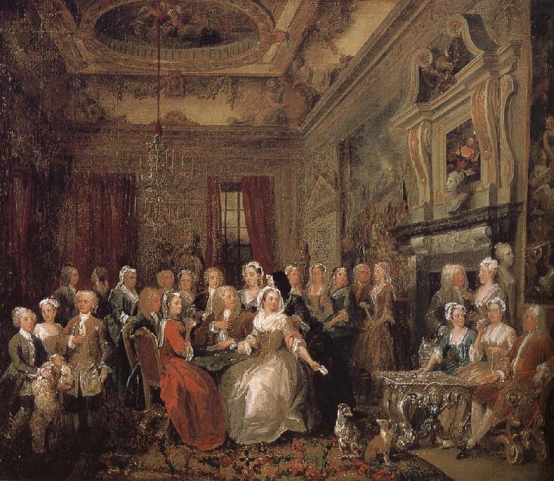 William Hogarth House party